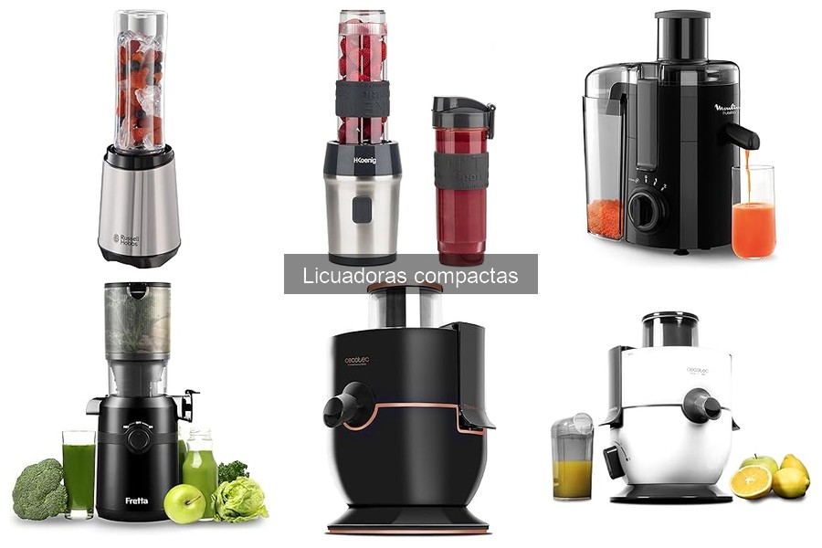 Comparativa de licuadoras compactas: Cecotec Extreme y más