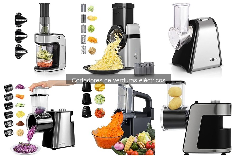 Comparativa de los Mejores Cortadores de Verduras Eléctricos