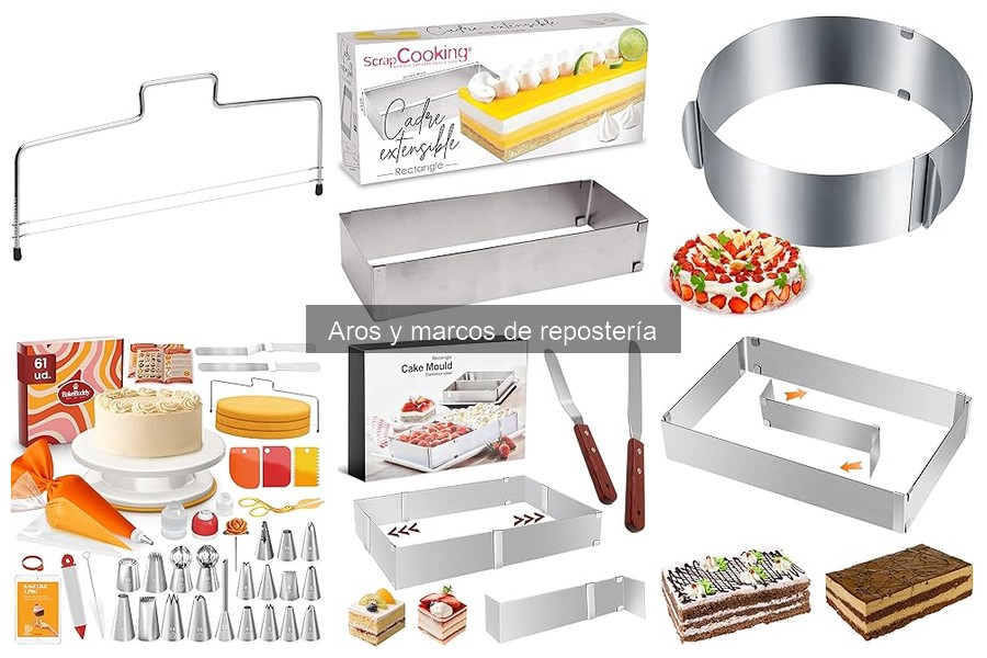 Comparativa de Marcas de Aros de Repostería: Calidad y Precio