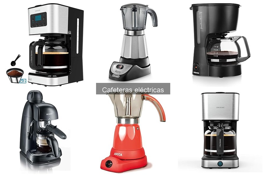 Comparativa de marcas de cafeteras eléctricas en 2023