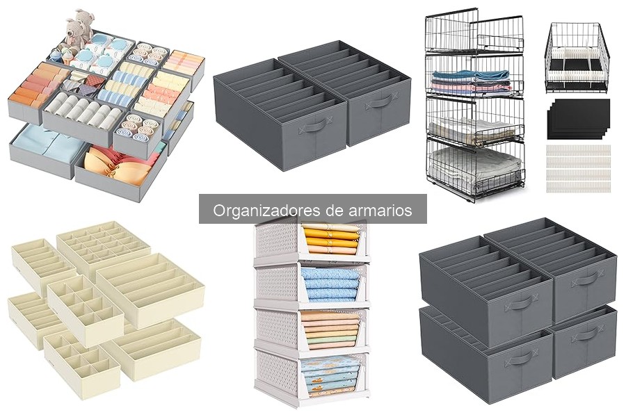 Comparativa de marcas de organizadores de armarios 2023