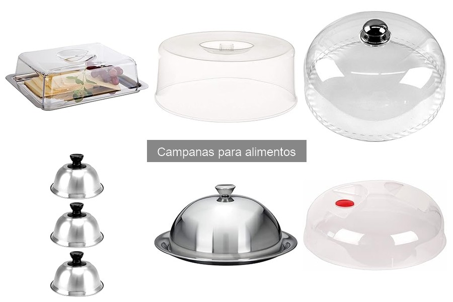 Comparativa de materiales en campanas para alimentos