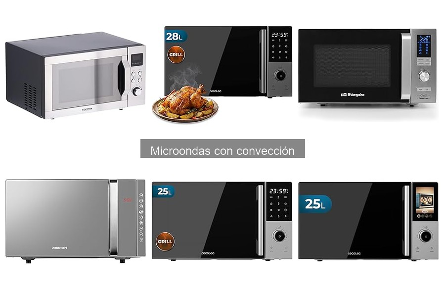 Comparativa de microondas con convección: Grunkel vs Cecotec
