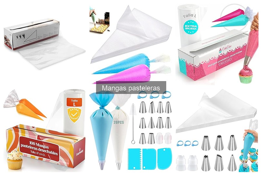 Comparativa de precios de mangas pasteleras en Amazon