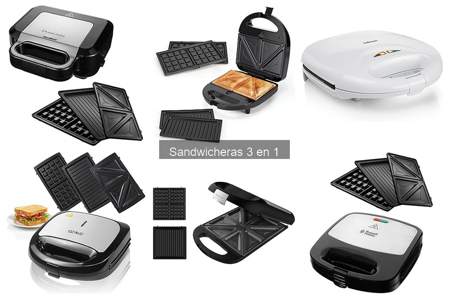 Comparativa de precios de sandwicheras 3 en 1