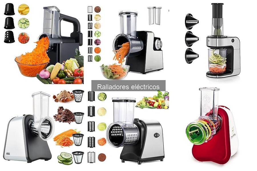 Comparativa de Ralladores Eléctricos: Mejores Marcas y Modelos