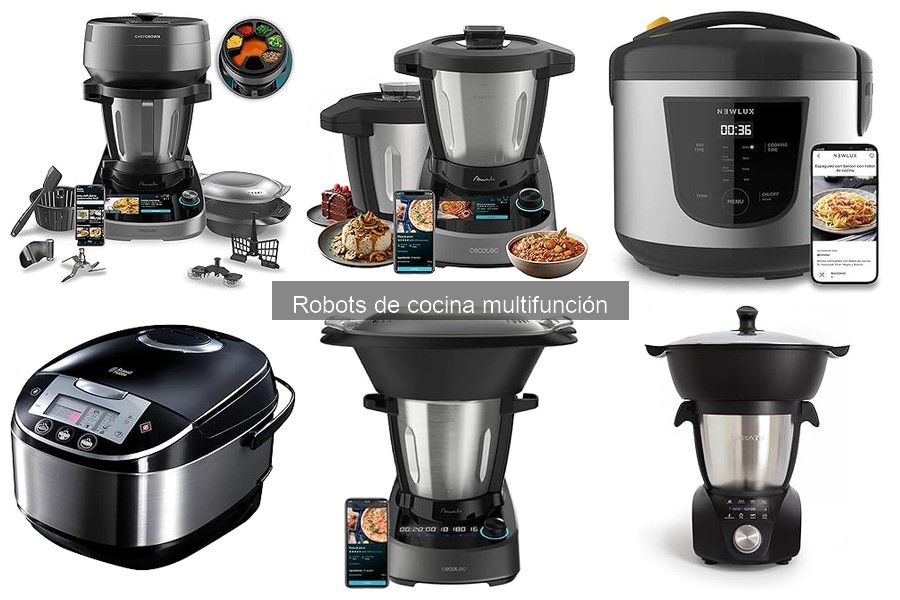 Comparativa de Robots de Cocina Multifunción: Cecotec