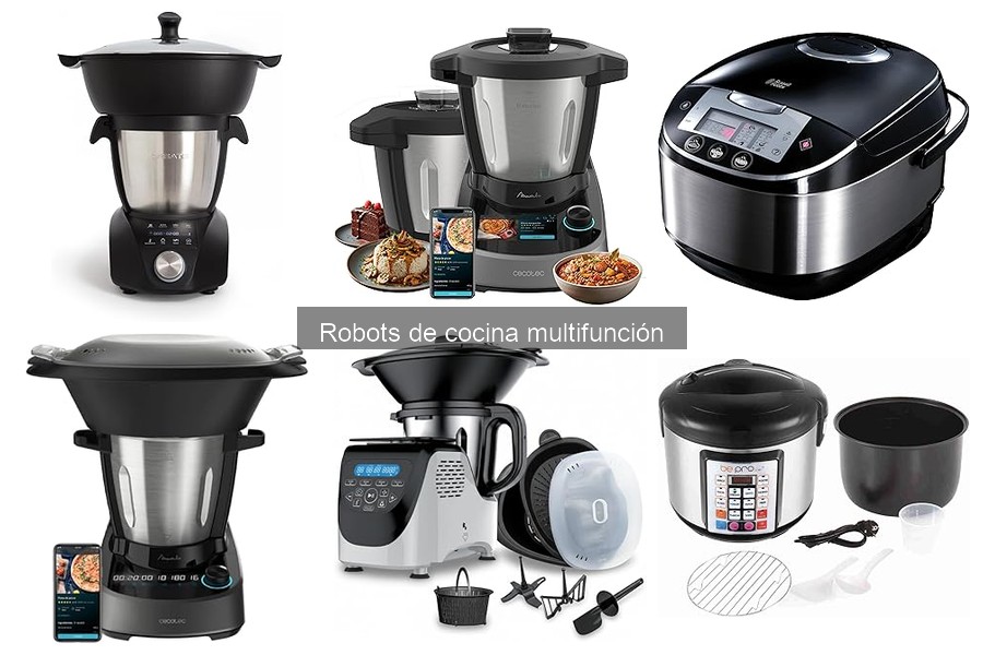 Comparativa de Robots de Cocina Multifunción y Procesadores