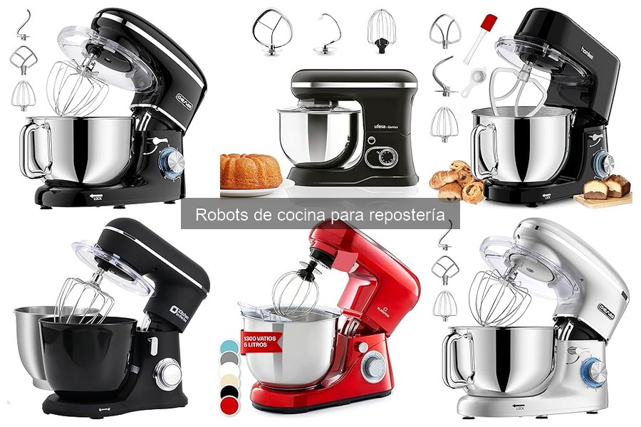 Comparativa de Robots de Cocina para Repostería: ¿Cuál Elegir?