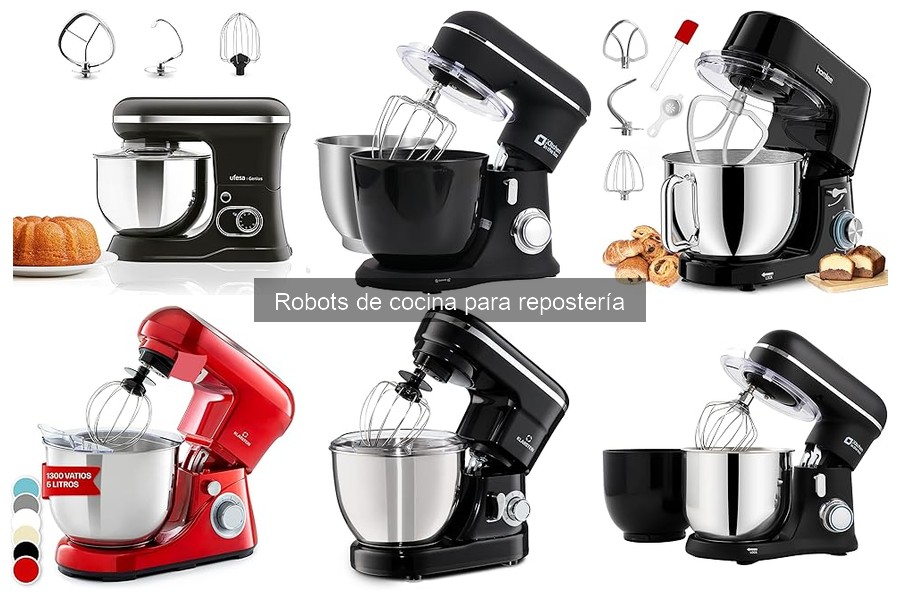Comparativa de Robots de Cocina para Repostería: Mejores Marcas