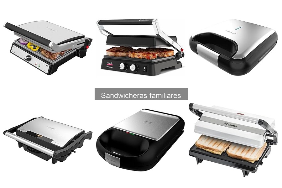 Comparativa de Sandwicheras Familiares: Mejores Modelos 2023