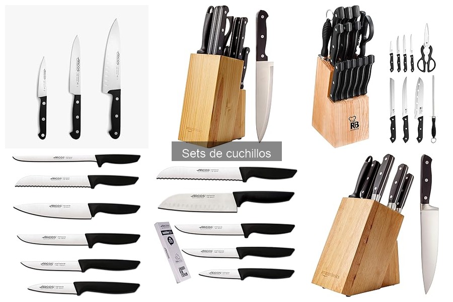 Comparativa de Sets de Cuchillos: Amazon Basics vs Yabano