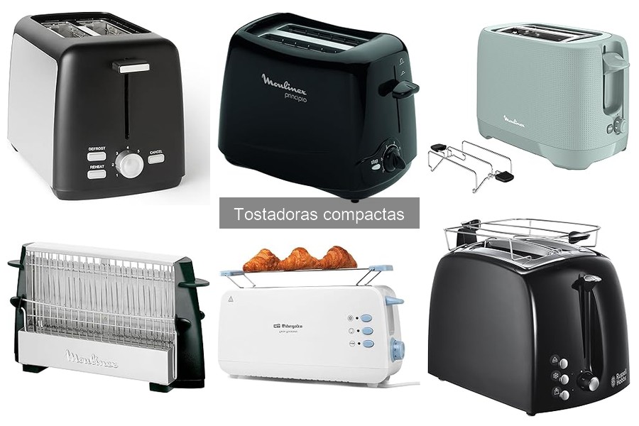Comparativa de tostadoras compactas: características y precios