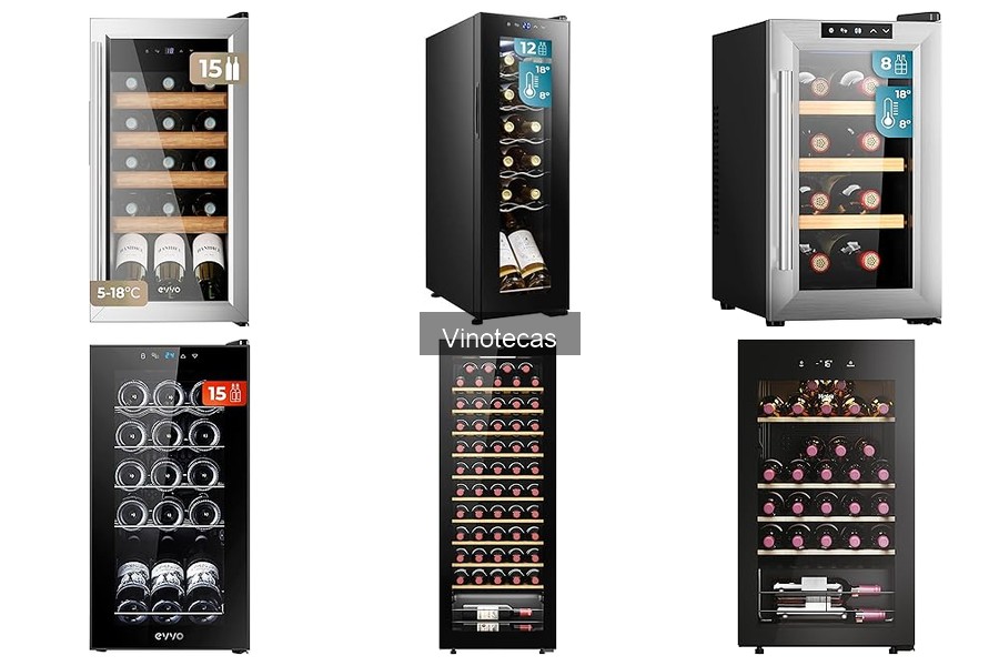 Comparativa de Vinotecas: Cecotec vs. EVVO