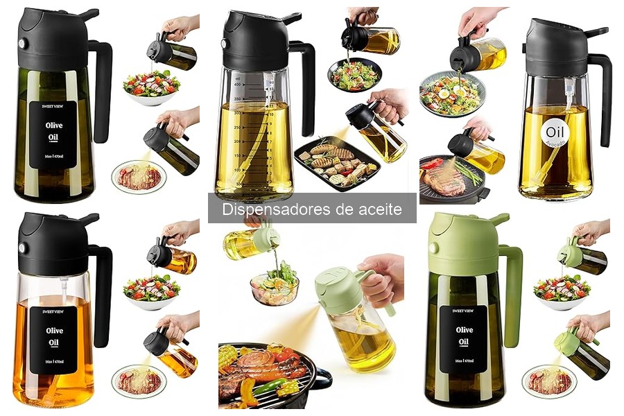 Comparativa: Dispensadores de Aceite de Vidrio vs Plástico