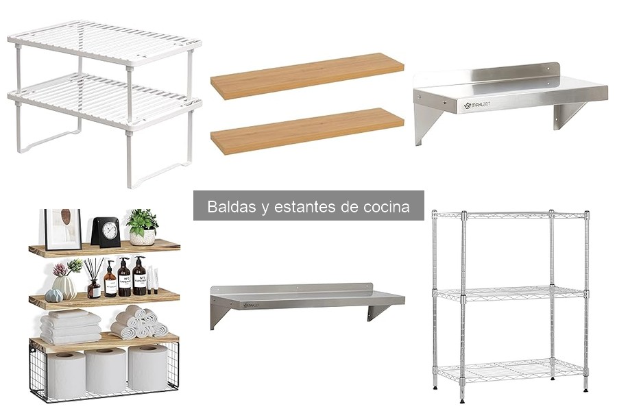 Comparativa: Estantes de Madera vs. Metálicos para Cocina