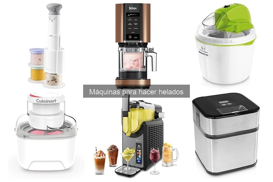 Comparativa: Máquinas para hacer helados manuales y automáticas