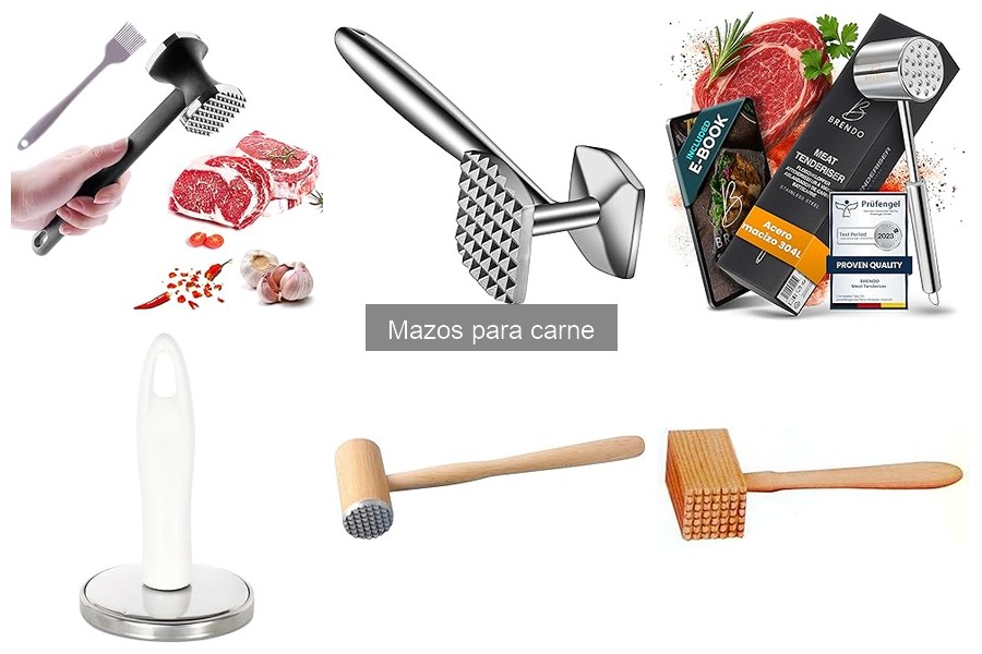 Comparativa: Mazos de Madera vs. Metal para Carne