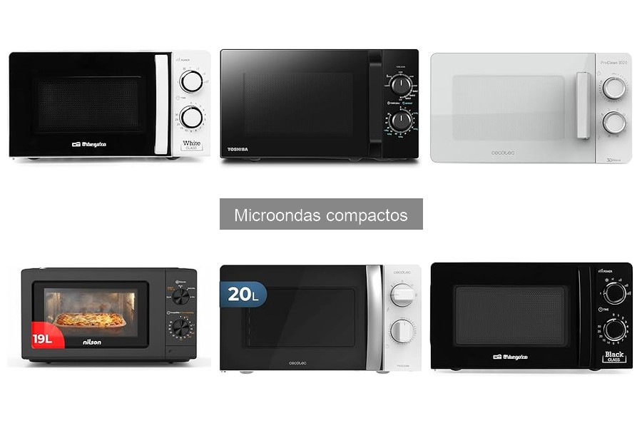Comparativa: Microondas Compactos vs Convencionales