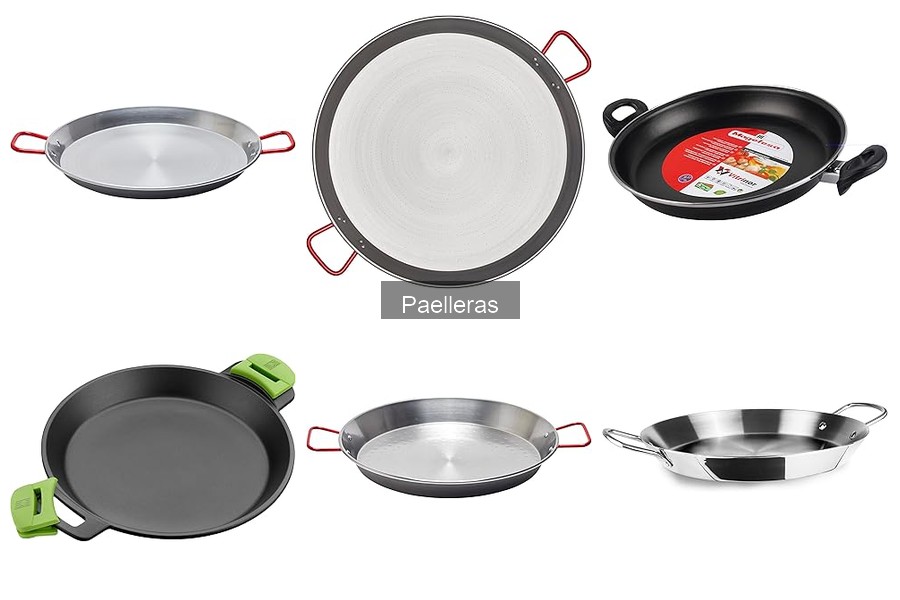 Comparativa: Paelleras Antiadherentes vs. de Acero