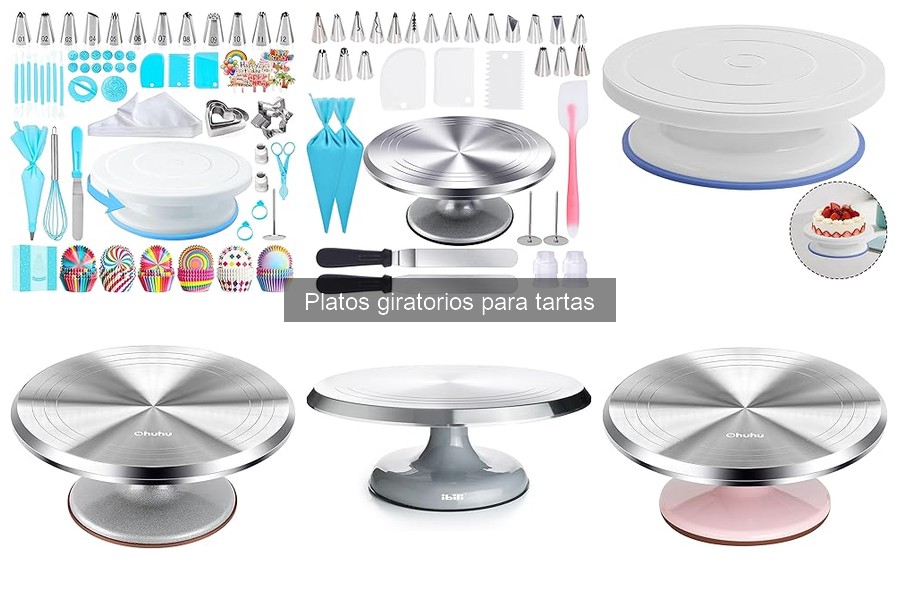 Comparativa: Platos giratorios manuales vs eléctricos