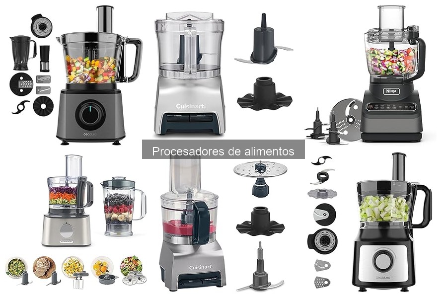 Comparativa: Procesadores de Alimentos vs Licuadoras