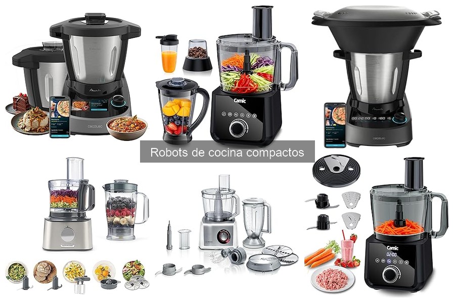 Comparativa: Robot de cocina compacto vs. tradicional