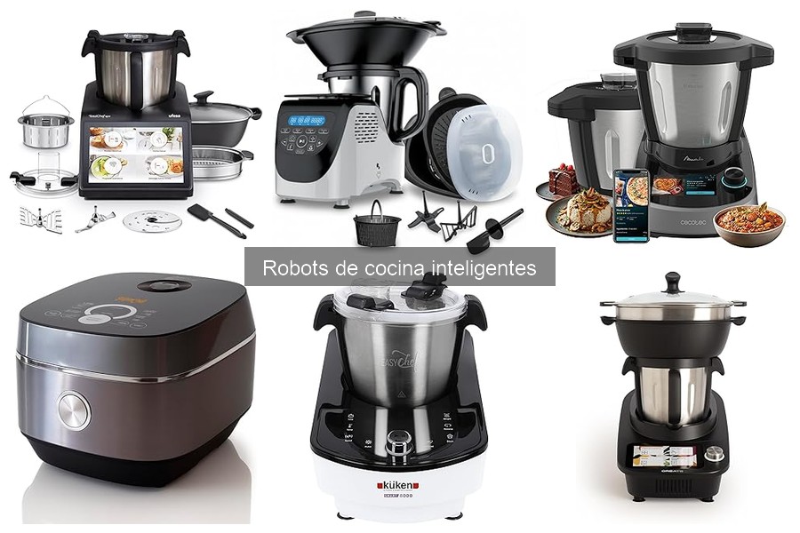 Comparativa: Robots de cocina inteligentes vs. procesadores de alimentos