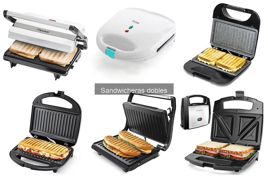 Comparativa: Sandwicheras dobles vs simples para tu cocina