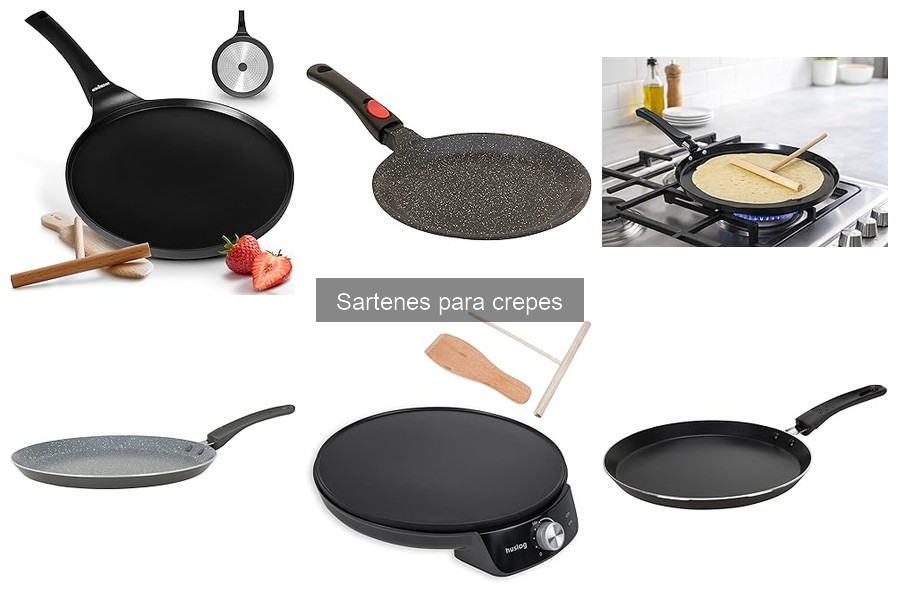 Comparativa: Sartén para crepes eléctrica vs. de hierro