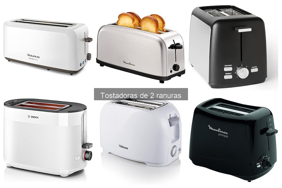 Comparativa Tostadoras de 2 y 4 Ranuras: ¿Cuál Elegir?