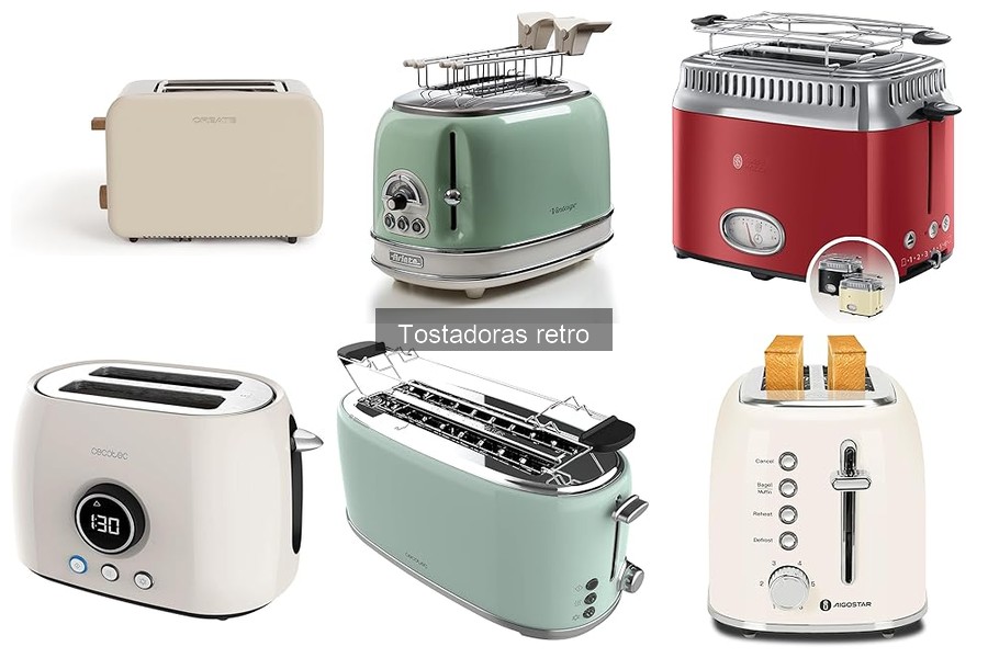 Comparativa Tostadoras Retro vs Modernas: Características y Precios