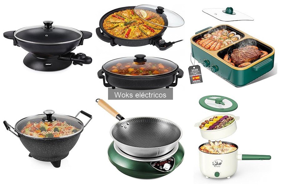 Comparativa woks eléctricos vs tradicionales: ¿Cuál elegir?