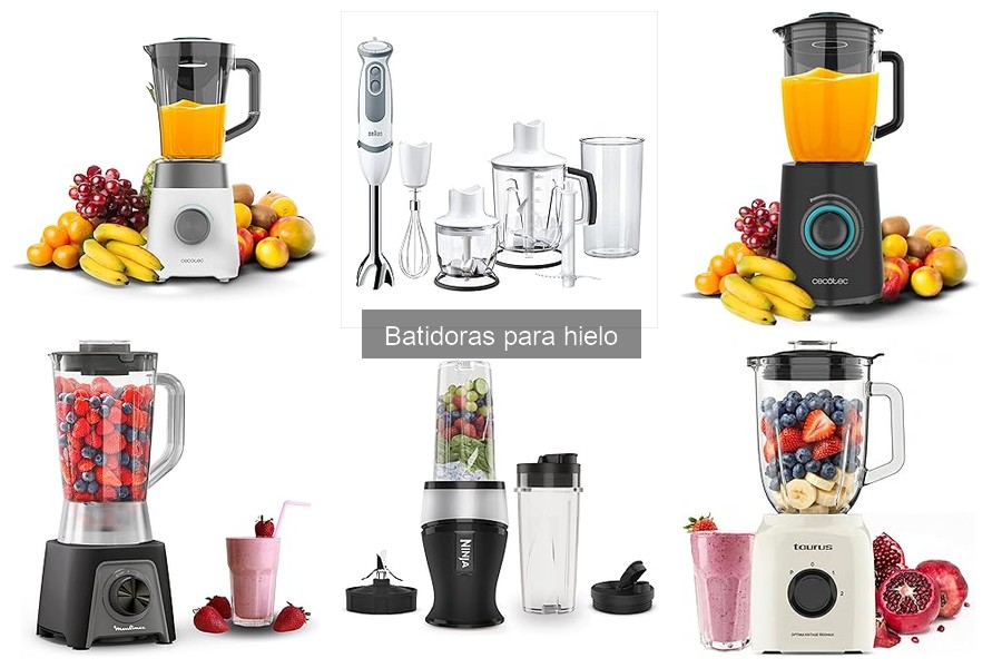 Compra batidoras para hielo a buen precio y calidad