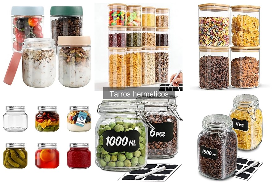 Compra tarros herméticos online: Mejores opciones y precios