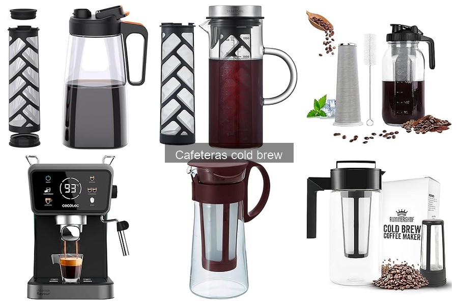 Compras de cafeteras cold brew al mejor precio online