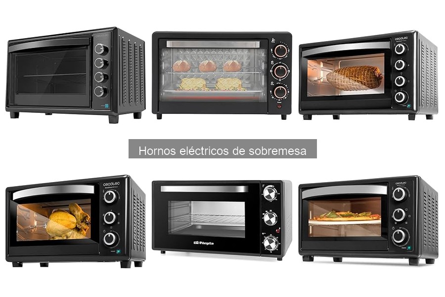 Consejos para ahorrar energía con hornos eléctricos de sobremesa