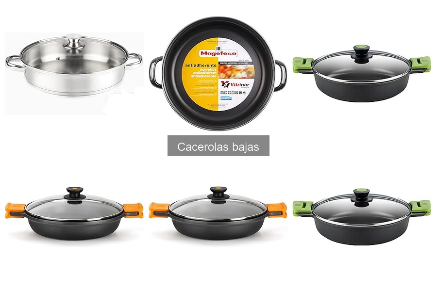 Consejos para Usar Cacerolas Bajas en Cocinas Pequeñas