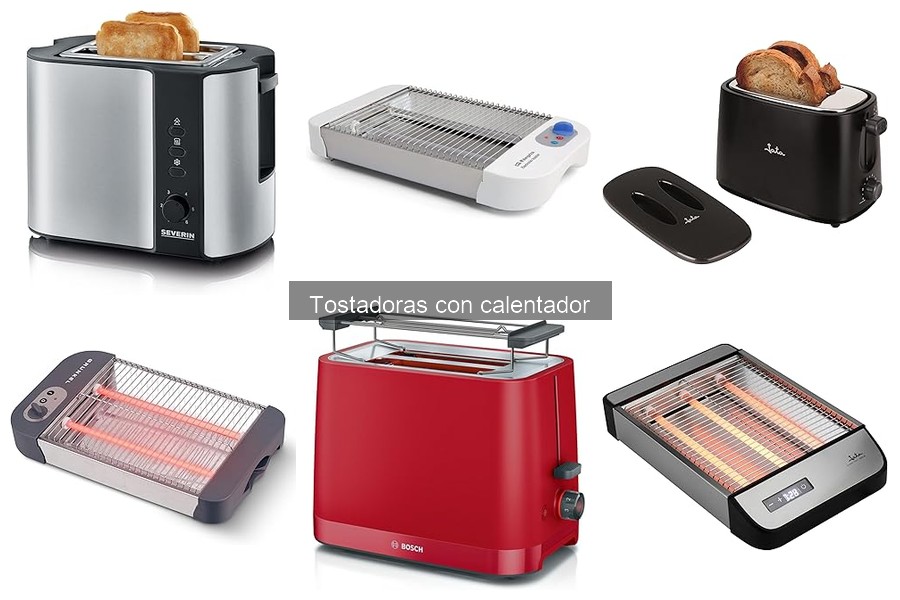 Consumo energético de tostadoras con calentador: ¿cuánto gastan?
