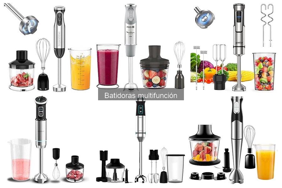 ¿Cuándo es mejor comprar una batidora multifunción?