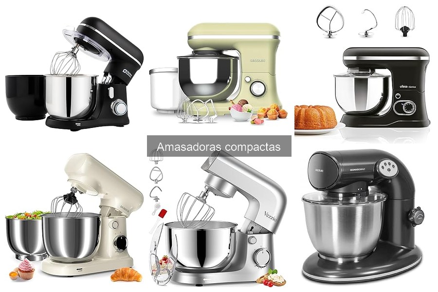 ¿Cuánto cuesta una amasadora compacta? Precios y ofertas