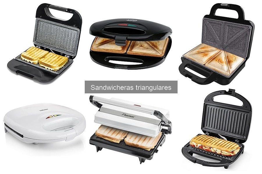 ¿Cuánto cuesta una sandwicera triangular? Precios y modelos