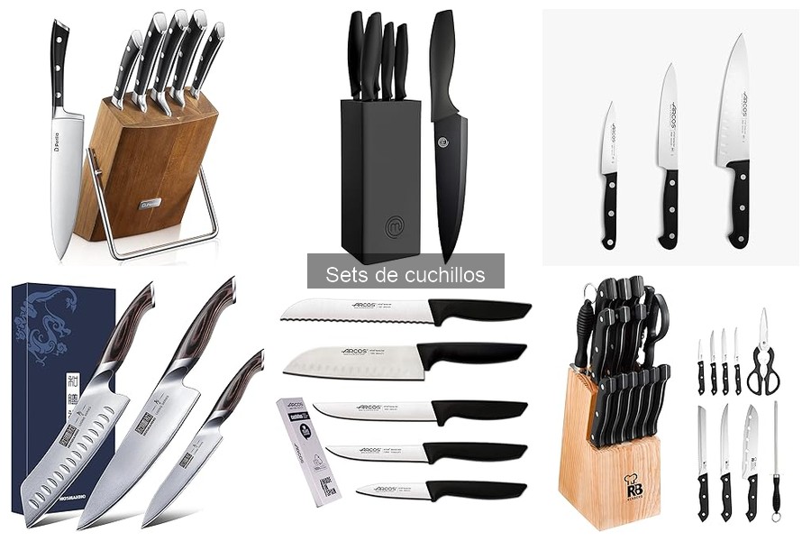 Cuchillos esenciales para un set básico de cocina