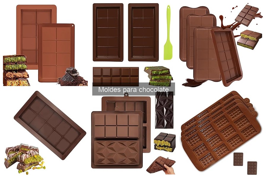 Deliciosas recetas con moldes para chocolate