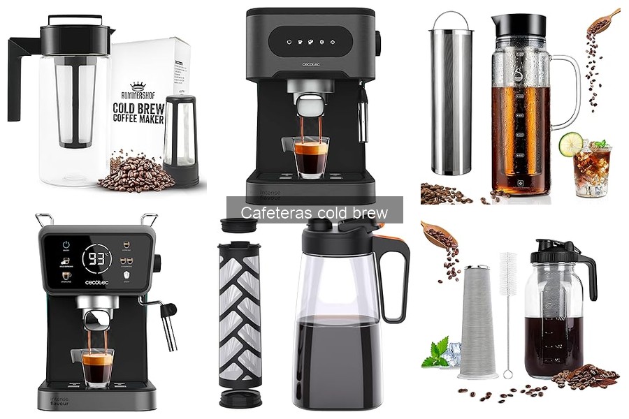 Descubre los beneficios de usar una cafetera cold brew