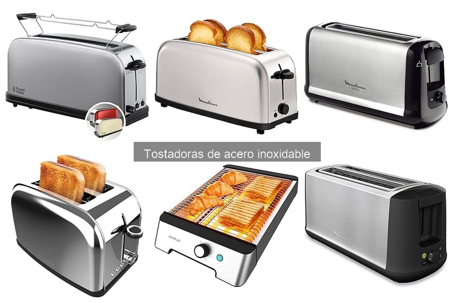 Descubre qué es una tostadora de acero inoxidable