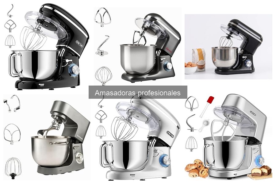 Diferencias entre amasadoras profesionales y domésticas