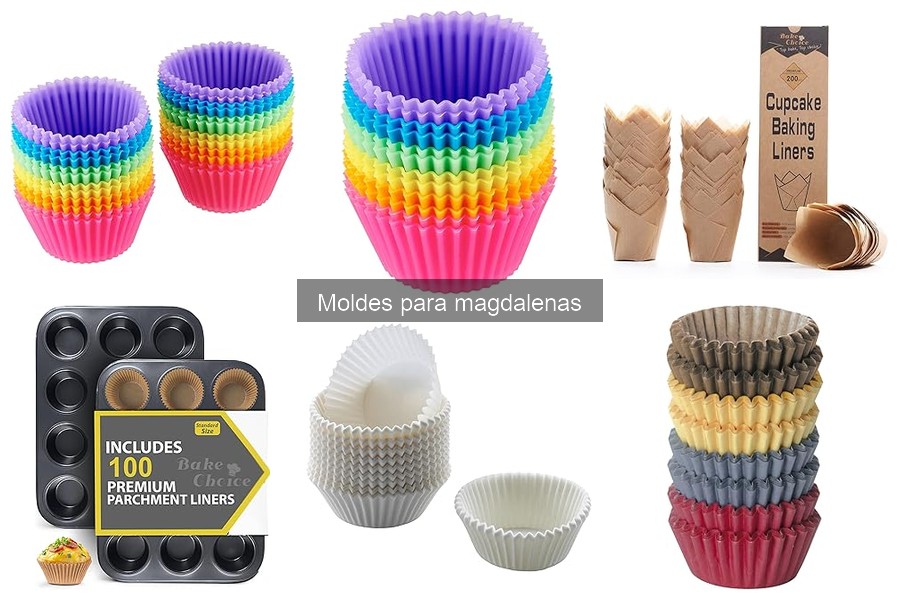 Diferencias entre moldes para magdalenas y cupcakes