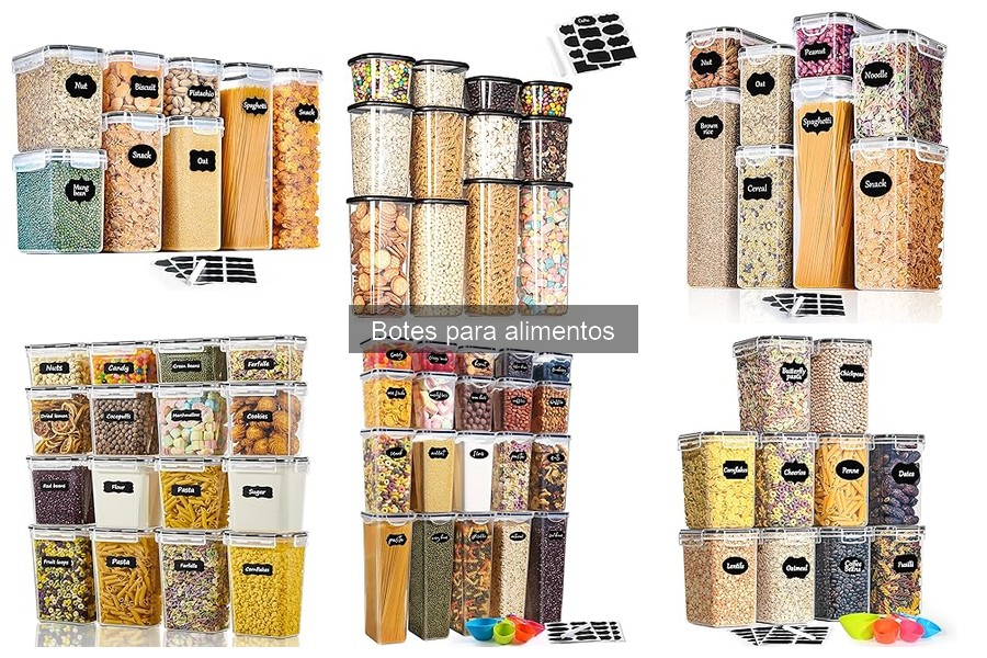 Dónde comprar botes para alimentos a buen precio