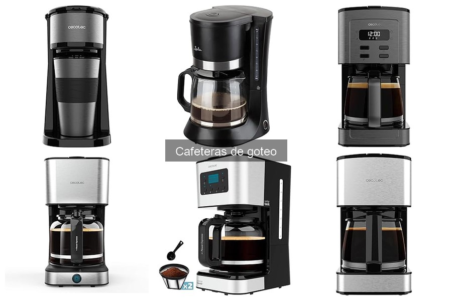 Dónde comprar cafeteras de goteo: precios y disponibilidad